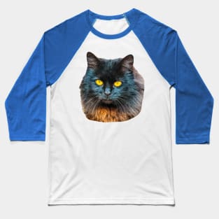 Mr Gold Eyes Baseball T-Shirt